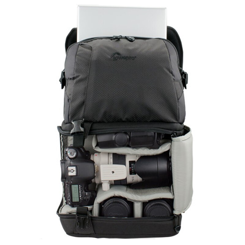 Lowepro DSLR Video Fastpack 350 AW DVP 350aw SLR Camera Bag Shoulder Bag 17" Laptop &amp; Rain Cover