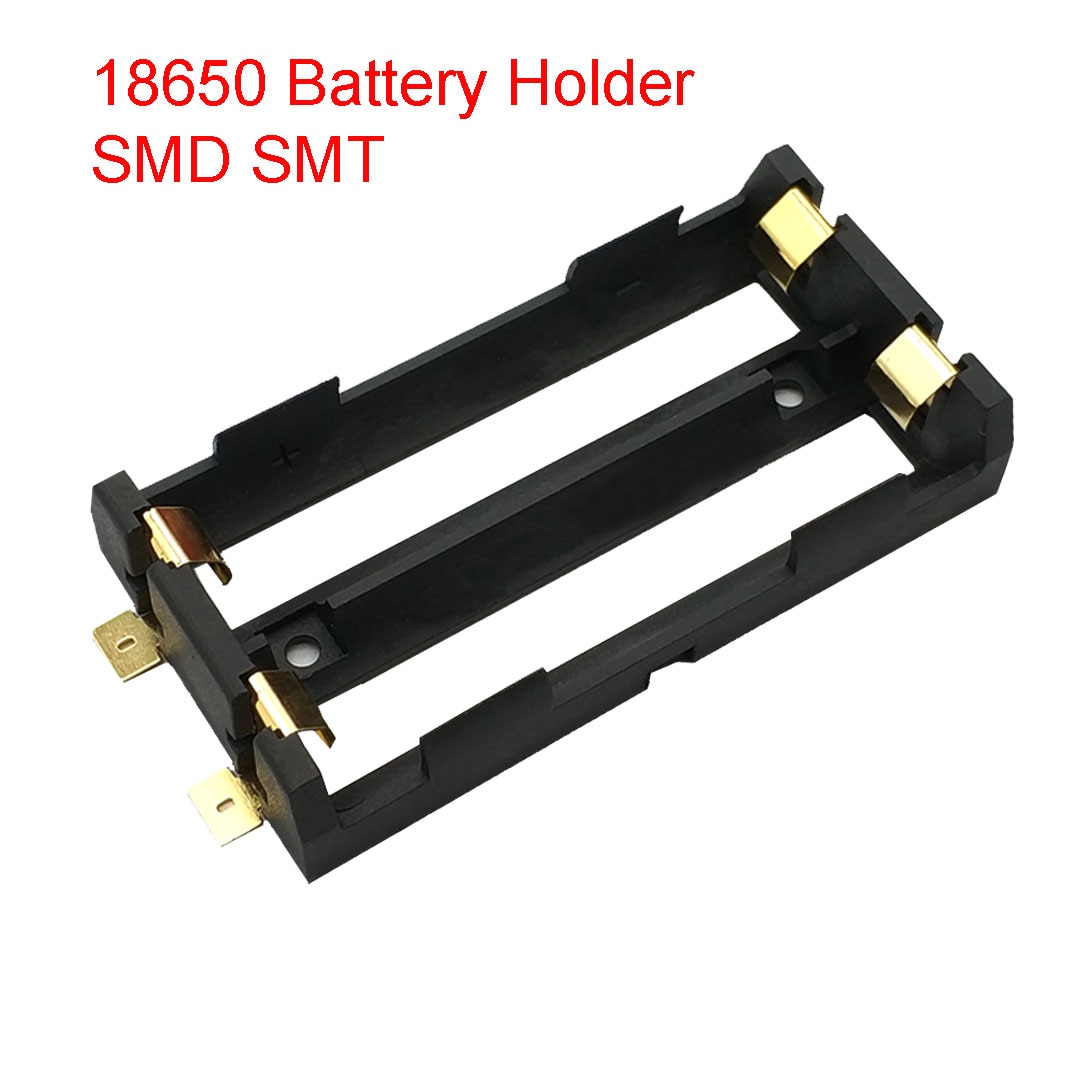 2X18650 Batterij Houder Smd Smt Batterij Doos Met Brons Pins