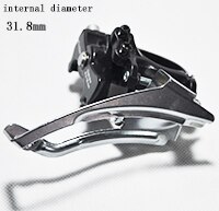 Mircoshift Originele FD-TZ30 8/7/6 s 42 T Voorderailleur MTB Fiets Onderdelen Toebehoren: 31.8mm