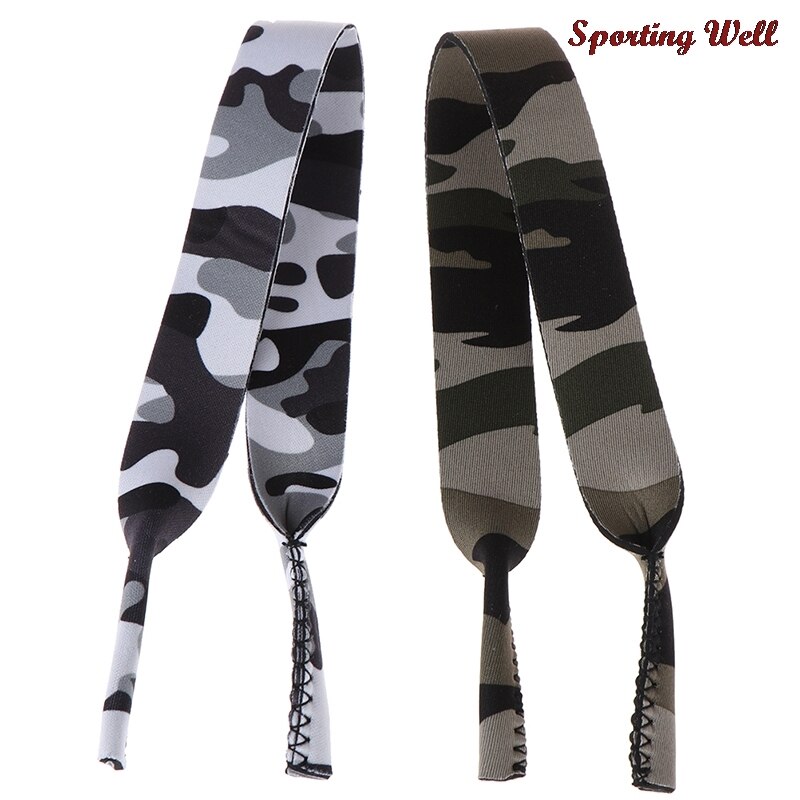 de camuflaje cordón para gafas, cordón para cuello, correa de gafas, deportes, gafas, correa para gafas