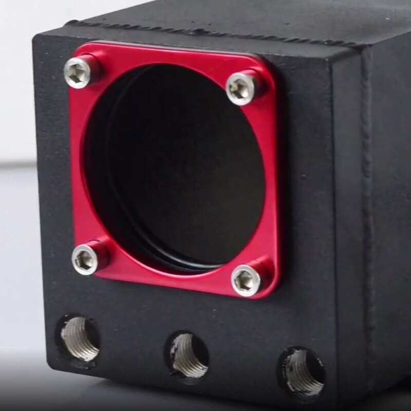 Single Fuel Pump Surge Tank Oil Catch Can Compatible Fuel Tank 8MM AN8 Black Fuel Pump