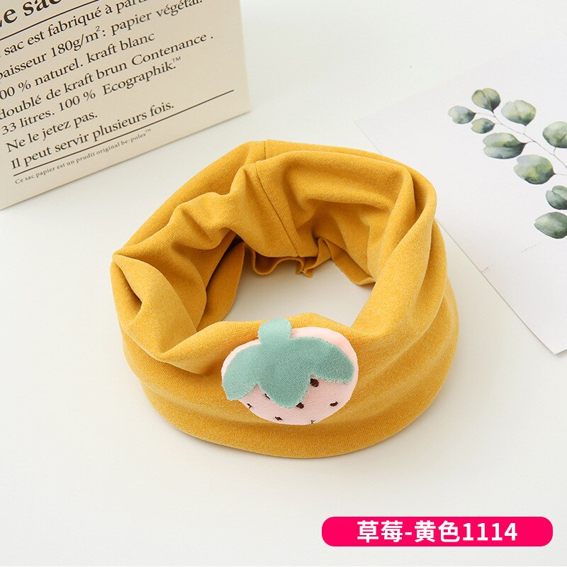 Herfst Winter Kinderen Katoenen Sjaal Winddicht Baby Warm Sjaal Cartoon Kids Uitlaten Lcasual Jongens Kraag Meisjes Halsdoek: B11