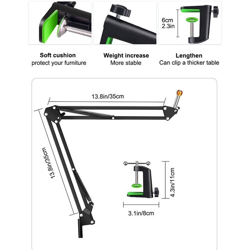 Microphone Cardioid Condenser Microphone 192KHz / 24Bit High Sampling Rate Computer Microphone