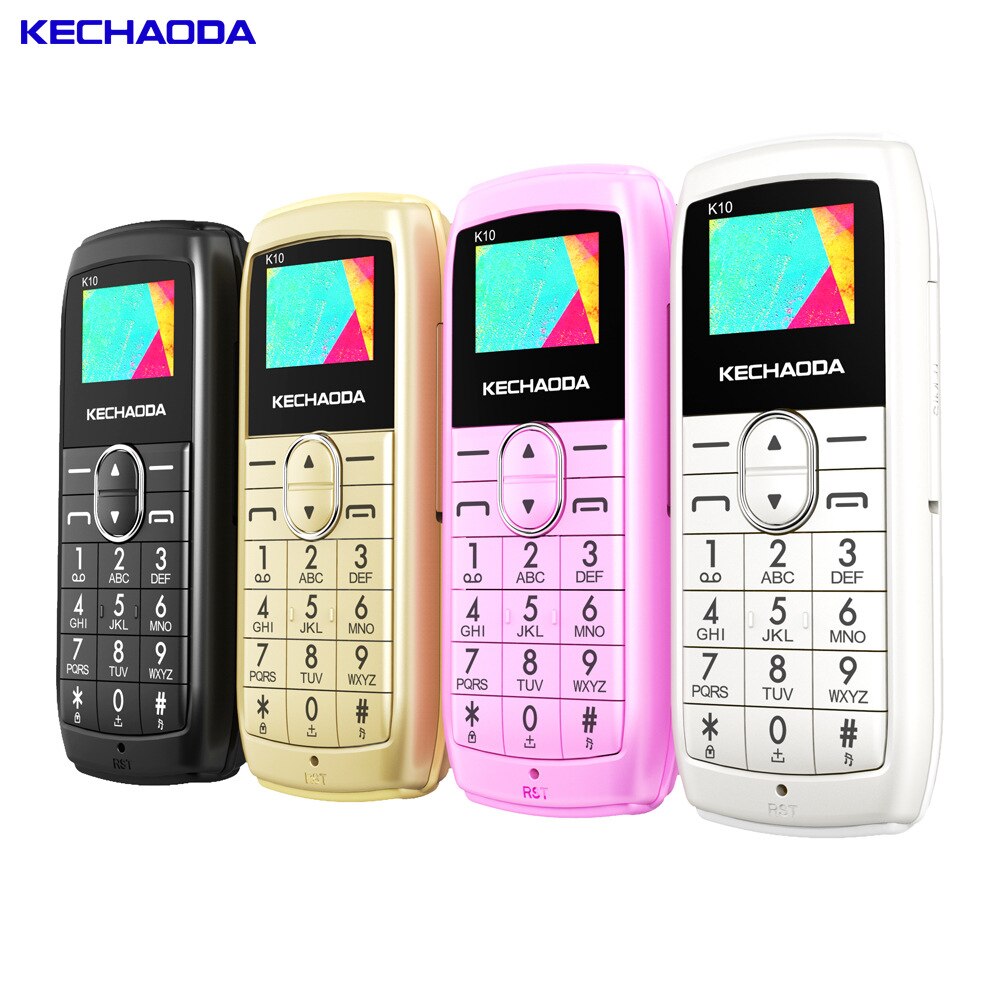 KECHAODA K10 Bluetooth Headset Mobile Phone All-in-one 0.66" MTK6261DA 32MB+32MB 250mAh Cell Phone