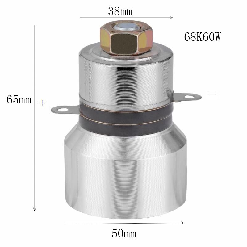 60 w 68 khz diy ultrasone transducer voor Thuis Gemaakt Ultrasone Reiniging Tank