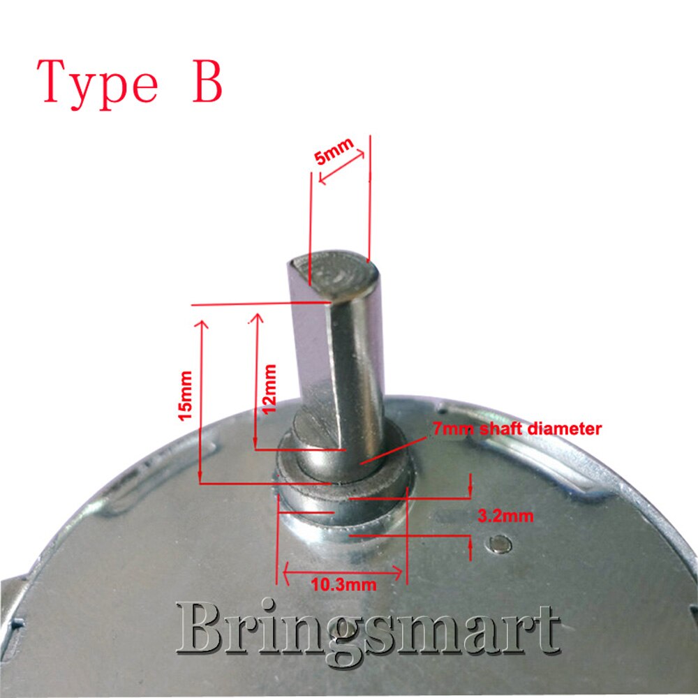 110v 220v 2.5 3 8 10 rpm håndværk rotere udstilling /oscillerende blæsermotor mikroovn gearmotor ac synkronmotor tyc -50