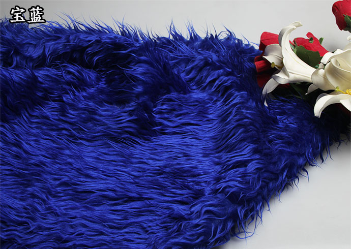 Pluche cospaly prestaties kleding sieraden teller clothr achtergrond doek deken hond haar ambachten pluche faux fur stof