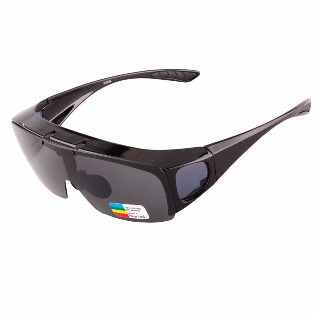 Night Vision Flip-up sSunglasses Polarized Glasses Fit Over Prescription Glasses UV400 Lens Covers Glasses