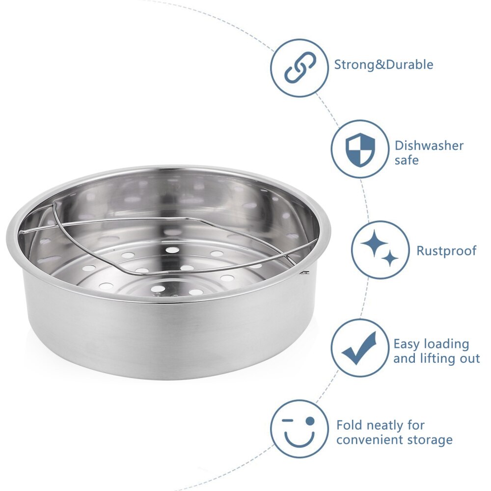 1pc stoommandjes, fijn, veilig, chique, stoommandje, stoomrek, keukengereedschap
