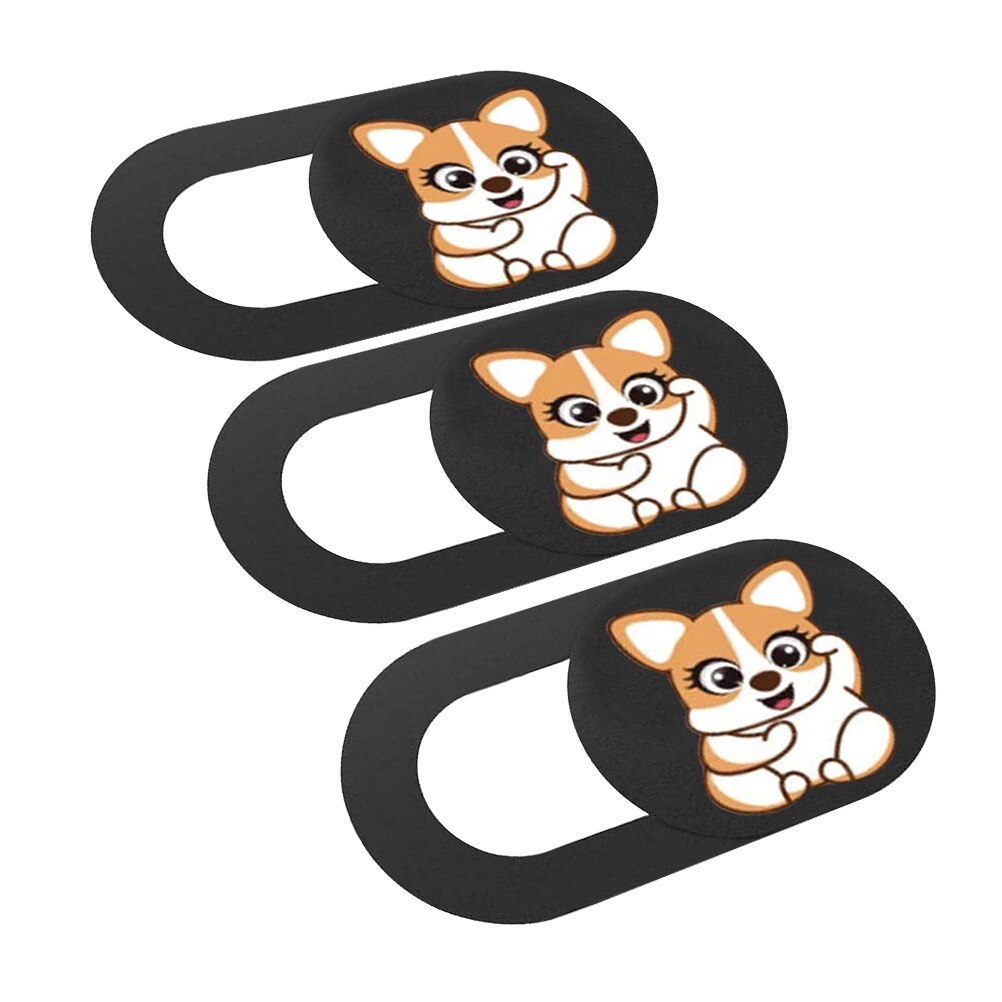 3 Pcs Pattern Webcam Slider Webcam Privacy Cover Webcam Blocker Accessory