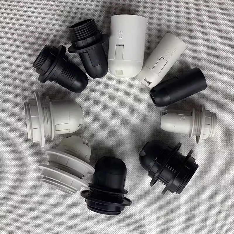 Accesorios de iluminación E14 E27 portalámparas accesorios portalámparas luminaria Base de lámpara Flexible montaje