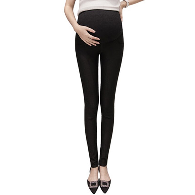 Pantalon coréen pour femmes enceintes, à la , automne et hiver, ventre mince, crayon, pieds fins