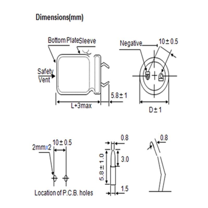 25V 22000Uf 30X45mm Aluminium Elektrolytische Condensator Hoge Frequentie Lage Impedantie