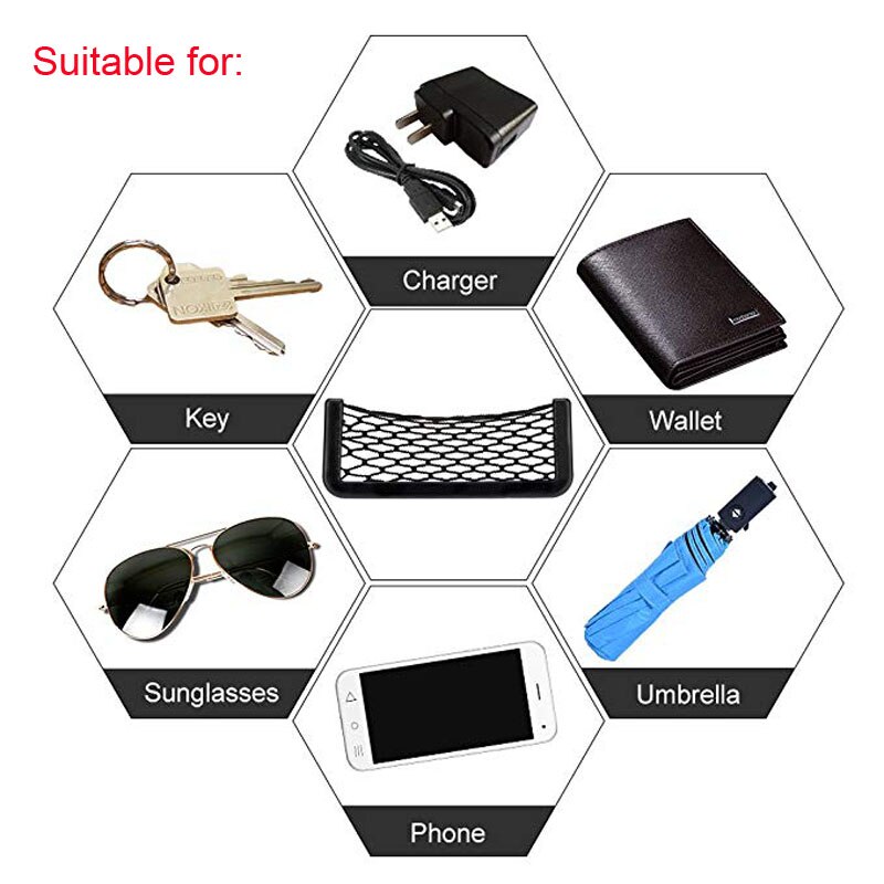 1Pcs Car Organizer Storage Bag For Opel astra Mokka VW Golf Jetta Tiguan Peugeot 206 508 Seat Leon lbiza