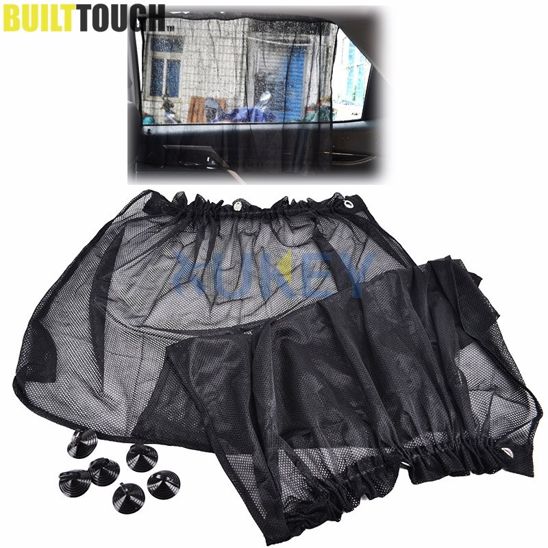 2 st auto bil fönster gardin sidofönster bil solskydd gardin vindruta solskydd skärm solskydd block mesh blinda gardiner