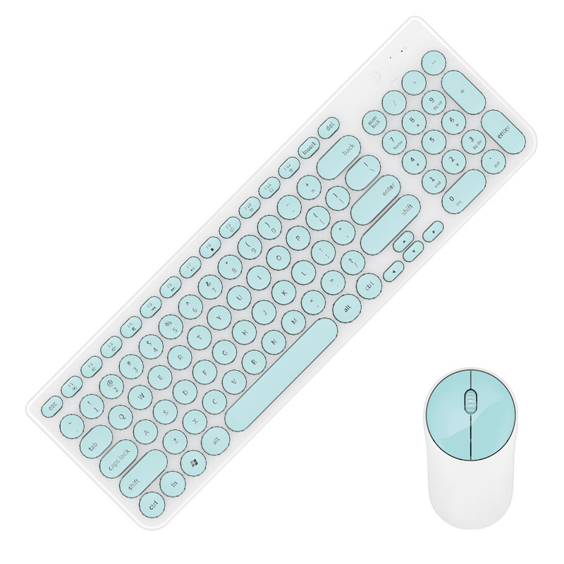 Bezprzewodowa Klawiatura i Mysz Gamingowa Combo - 1500 DPI - Połączenie Bezprzewodowe 2.4GHz - Ergonomiczny Design