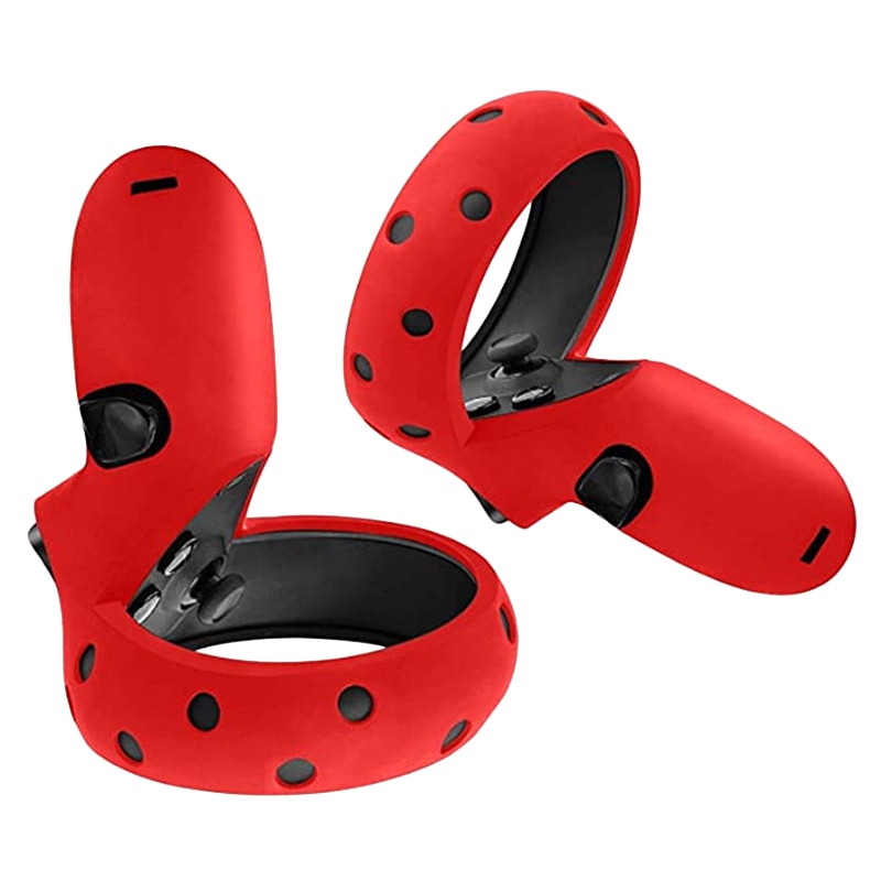 Protective Sleeve for Oculus Quest/Rift S VR Press Controller Silicone Cover Skin Handle Grip Knuckle Strap Accessories: Default Title