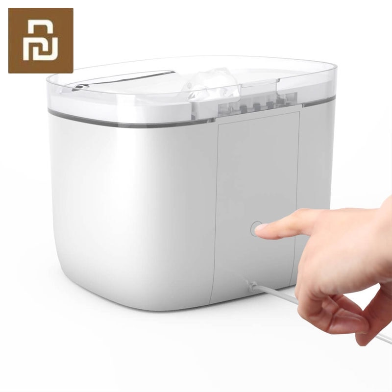 Xiaomi Petoneer Smart Pet Water Dispenser 1.9L Drinking Fountain 4-Filter Heating Sterilization For Cats Dog Work With Mijia APP