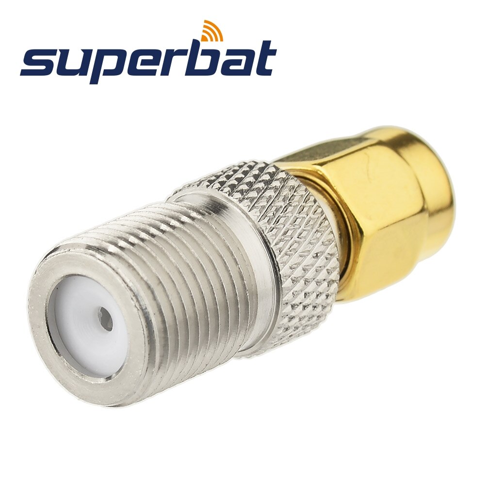 Superbat DAB/DAB+Car Radio Aerial Adapter/Adaptor F Female to SMA Male Connector for Clarion DAB302E