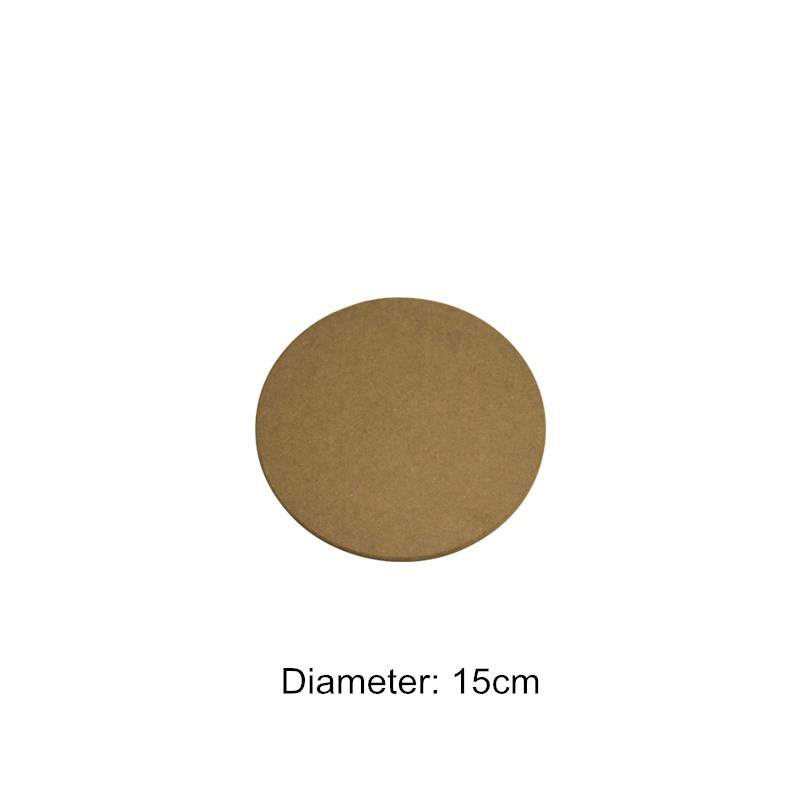 Tablero de densidad de cerámica, placa de compresión de secado, mesa de arena, modelo, placa inferior, losa de dibujo para hornear, 15/25/30CM: diameter 15cm