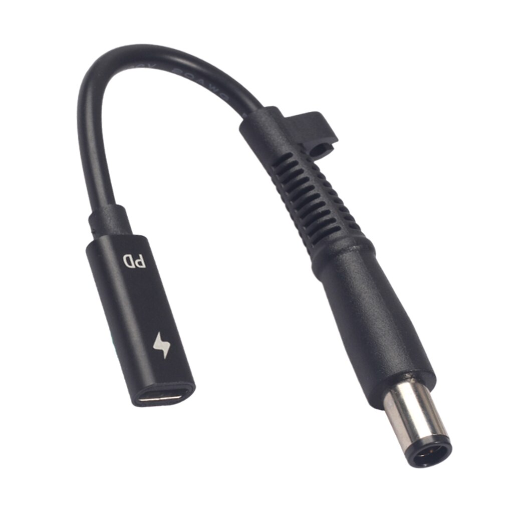 Usb type c pd opladerkabel til hp bærbar computer strømoplader adapter