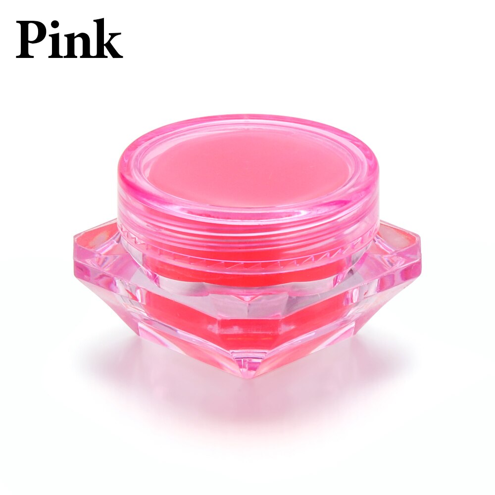 10PCS Resin 5D Pink Drilling Mud Crafts Dotting Heart Clay Painting DIY Nail Art Tools Handcraft Cross Stitch Accessories: 1PC pink