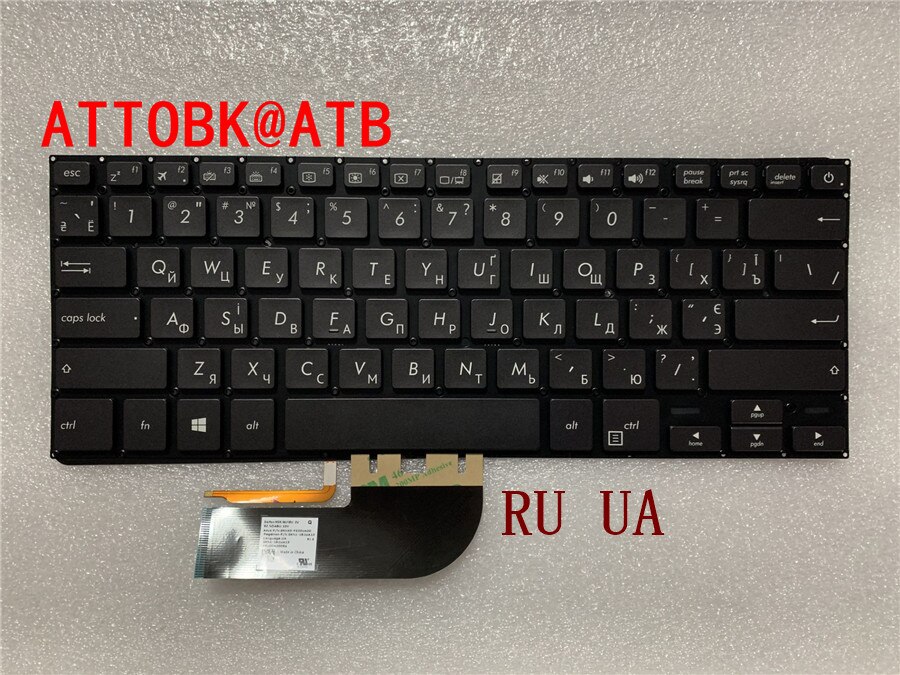 RU/UA/Spanish Laptop Keyboard For Asus B9440 B9440... – Grandado