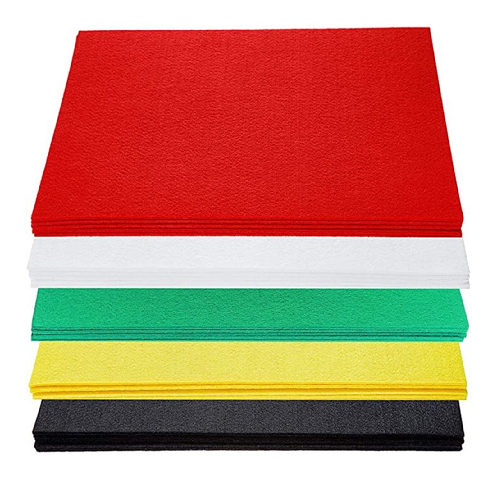 25PCS Nonwoven Felt Fabric Polyester Cloth Felt Fabric DIY Bundle for Sewing Doll Handmade Craft DIY Sewing Dolls Crafts: E