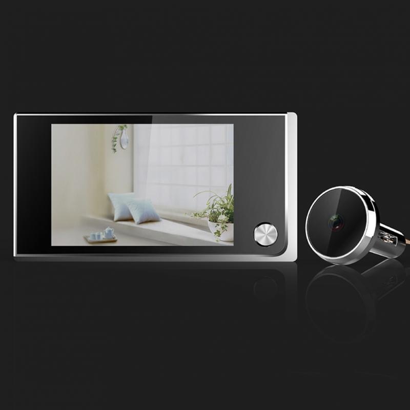 Multifunction Home Security 3.5inch LCD Color Digital TFT Memory Door Peephole Viewer Doorbell Security Camera Brand