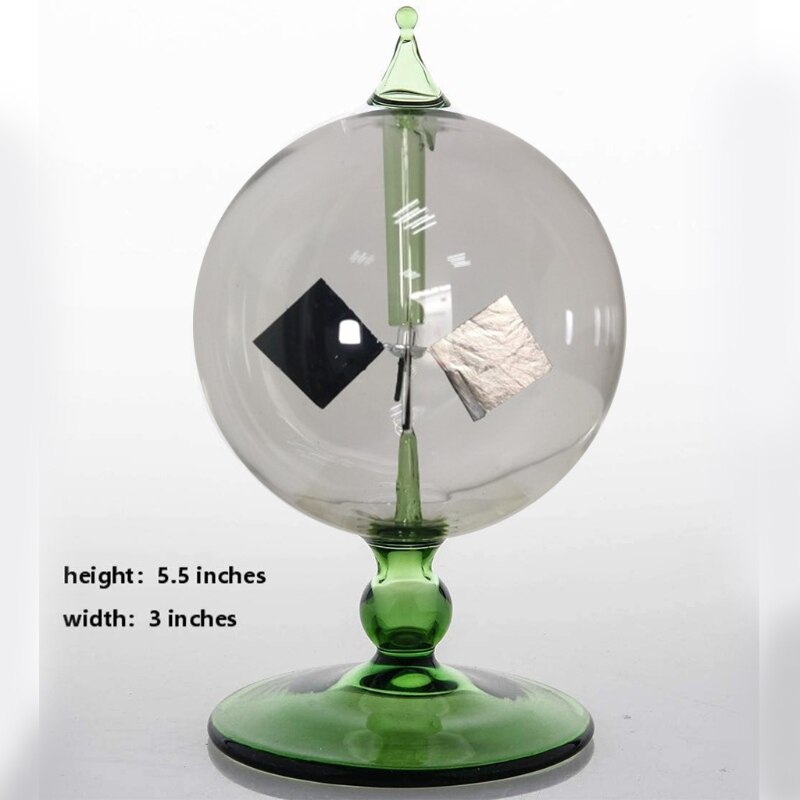 Sun Light Energy Crookes Solar Power Radiometer Spinning Vanes Windmill Home Desk Decoration