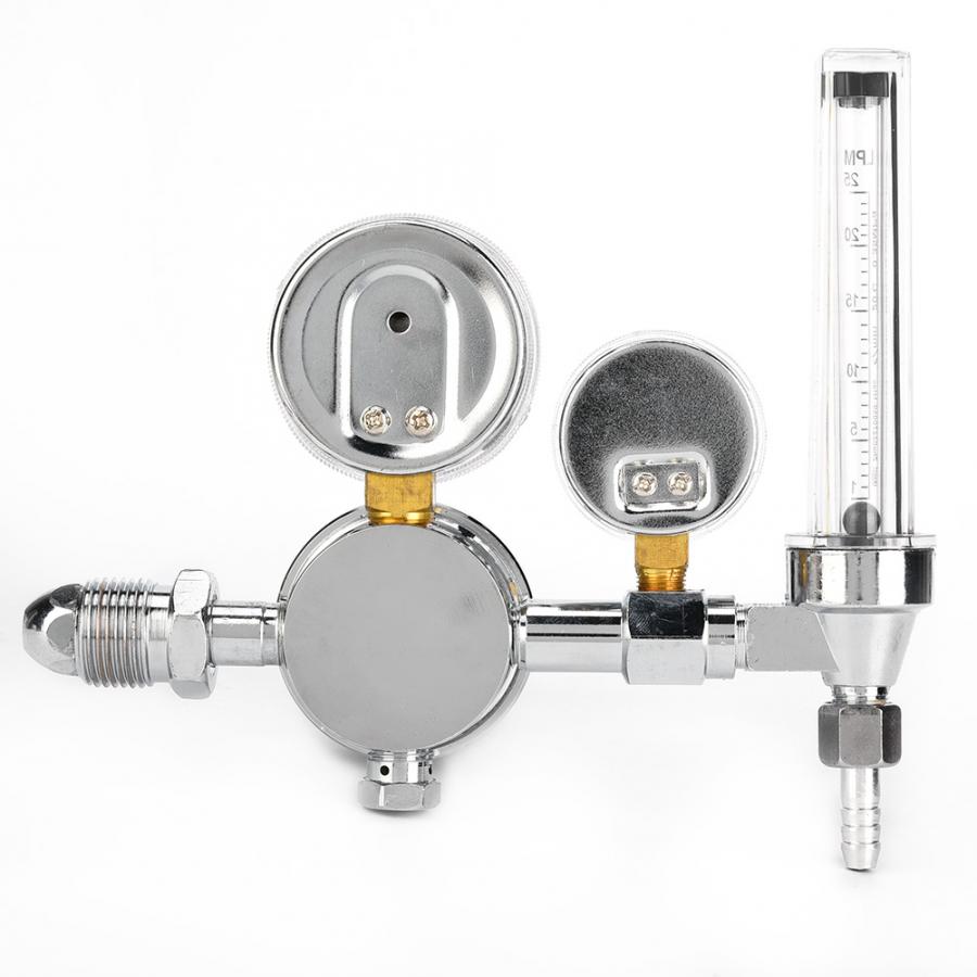 Gas Regulator Argon Gas Regulator Pressure Reducer G5/8 CGA580 Outlet Adjustable Pressure Air Compressor Pressure Regulator