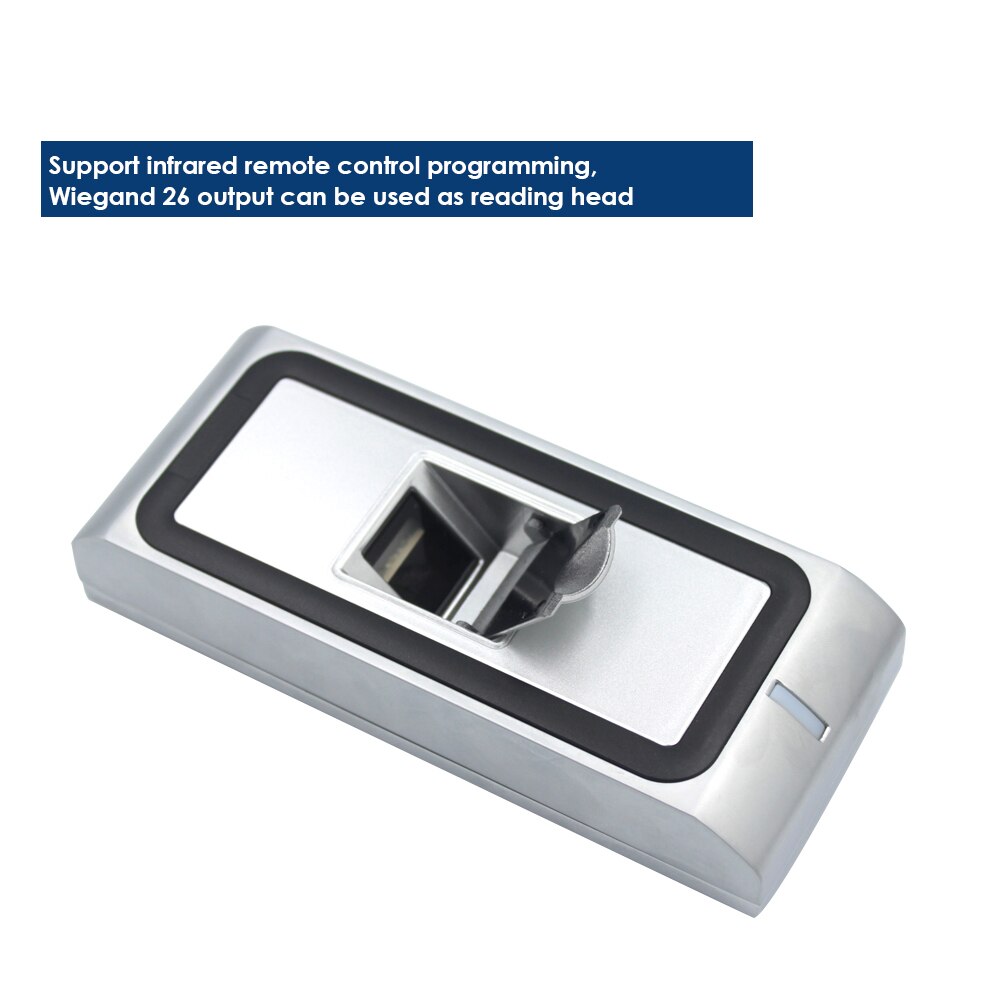 125khz RFID Fingerprint reader Access Controler 500 card 500 finger User Door fingerprint Access Control Reader door controler