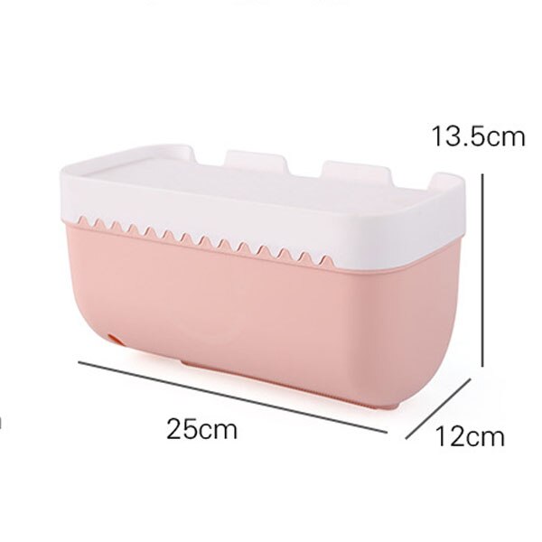 Wall Mounted Toilet Paper Roll Holder Bathroom Tissue Box Dispenser Waterproof