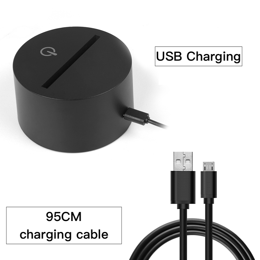 Ebene Biene LED Nachtlicht berühren Sensor 7 Farbwechsel apis Dekorative Lampe Art freundlicher Baby Bausatz Nachtlicht Honigbiene 3D lampe