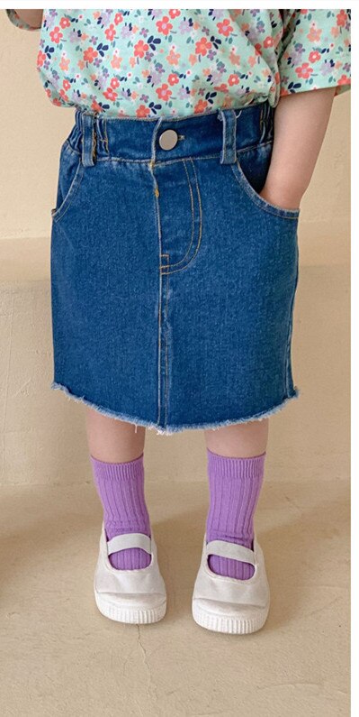 TATAKERI Plisseeröcke Für Mädchen - Elastisch, Mit Rüschen, Aus Baumwolle, Süß & Bequem