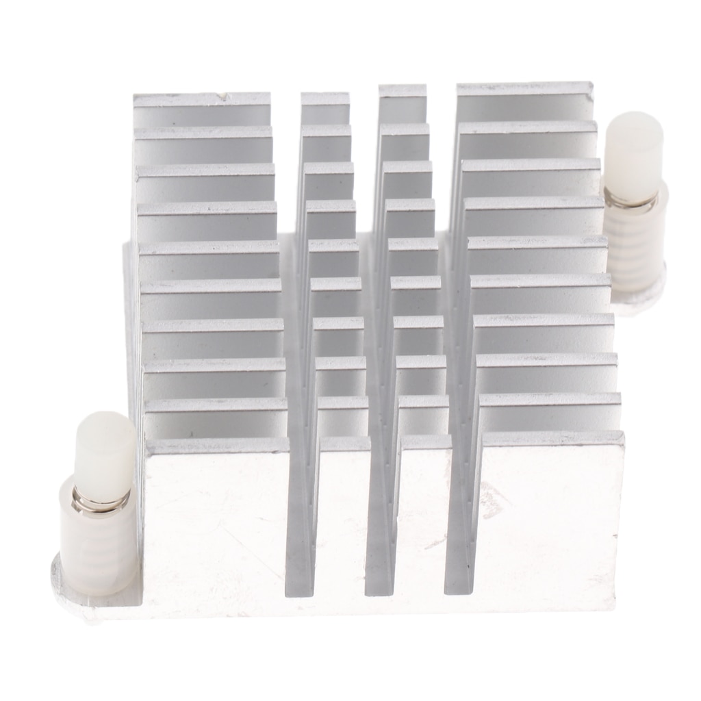 Aluminium Heat Sink North South Bridge Electronic Radiator 40*38*19mm Silver