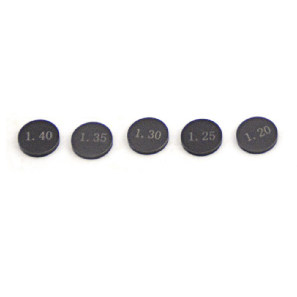 5pc 9.48mm Motorrad einstellbar Ventil Shim Dichtung Pad Pro KAWASAKI ZX1100 Ninja ZX-11 ZX11 ZX1200 ZX12R ZX-12R ZX 1100 1200 12R: 5Stck 1.2-1.4