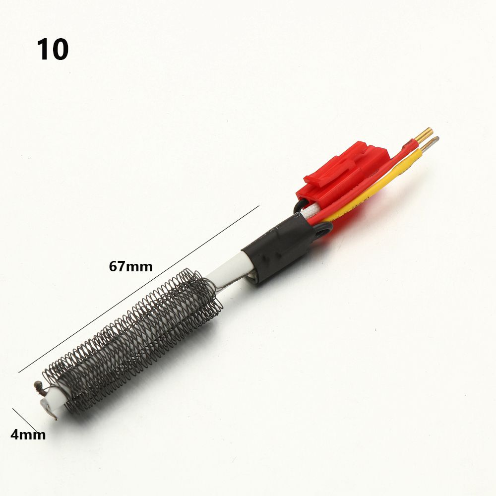 50W 24V 936 Heating Element 1321 1322 1323 Soldering Iron Ceramic Heater Core 4-wire Adapter Heating Tool Solder Iron Welding: 10