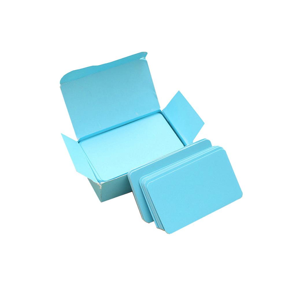 90Pcs Blank Business Cards Message Card Wedding Party Greeting Papers Notepad School Stationery Cards Office Memo Handmade Props: XQ3964