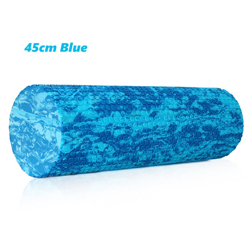 45/60CM Iridescent Cloud Yoga Foam Roller Pilates Block High-density Floating Roller GYM Fitness Body Massage Roller: Beige