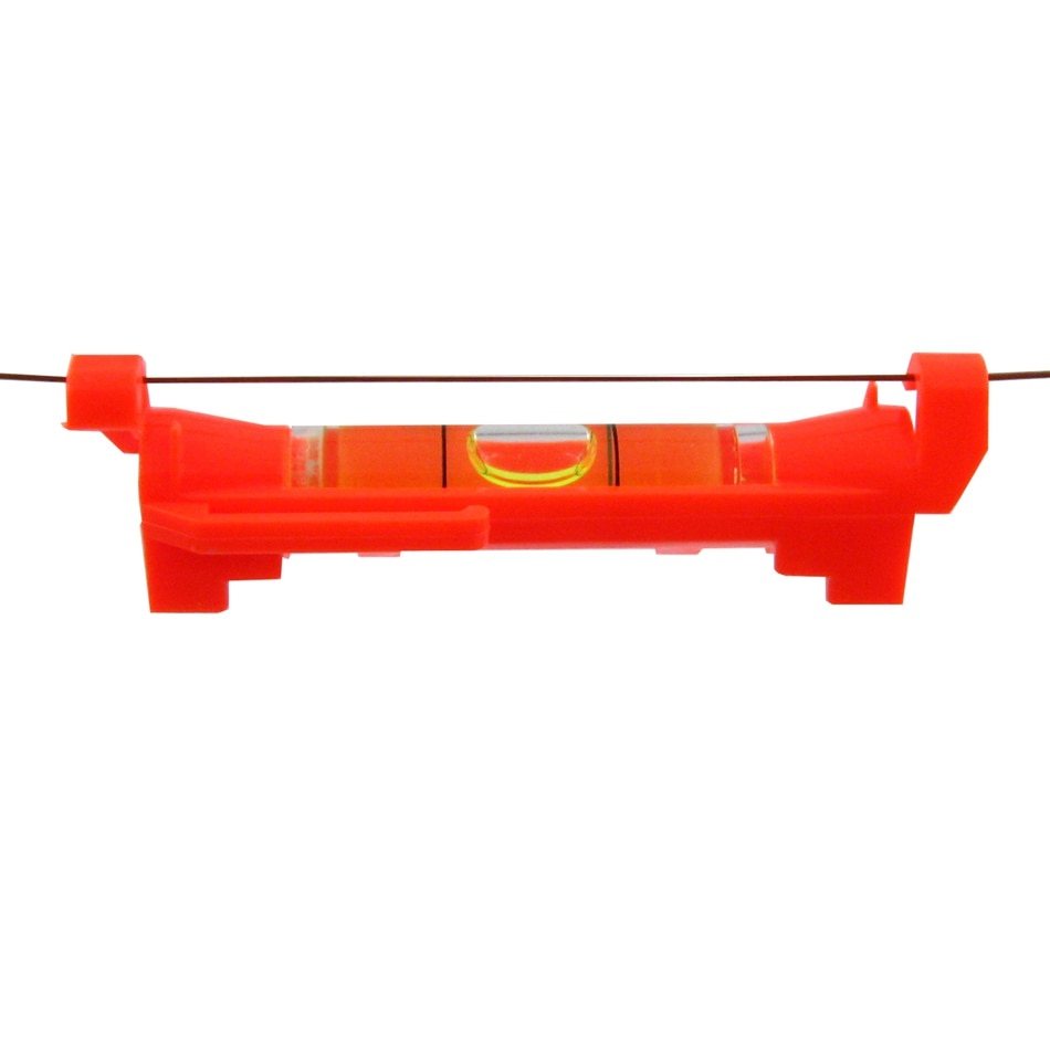 1 Piece Bubble Level with Plastic Shell Red Color level measurement instrument Moving on Line