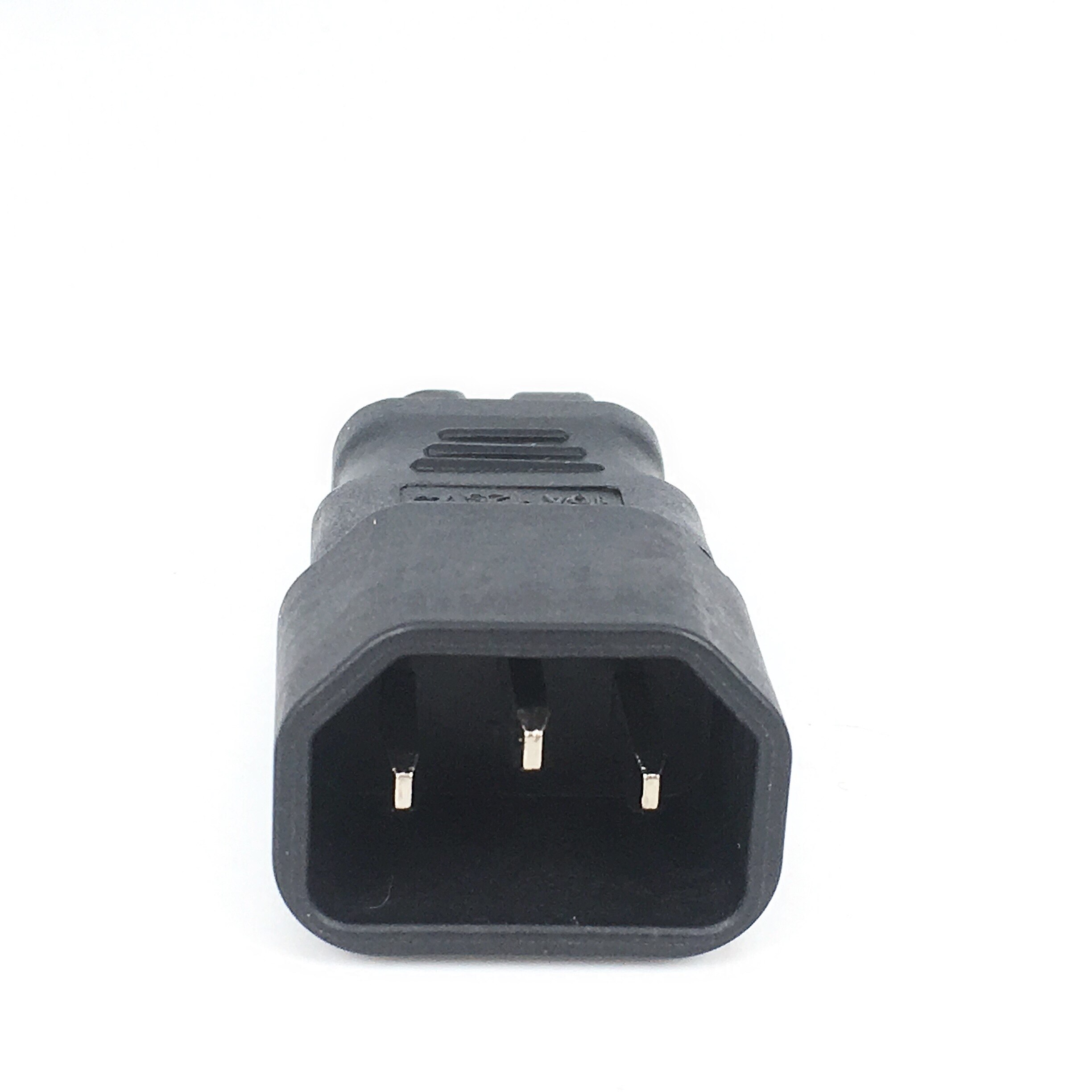 IEC 320 C14 to C7 Polarized Adapter, IEC 3Pole Male to 2Pole Female Figure 8 Power Converter 10A 250V AC Adapter