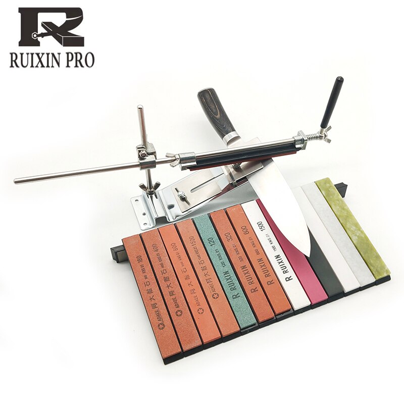 Ruixin Pro iii Sharpening System diamond sharpening stone whetstone Knife Sharpener Angle Guide Kitchen Accessories