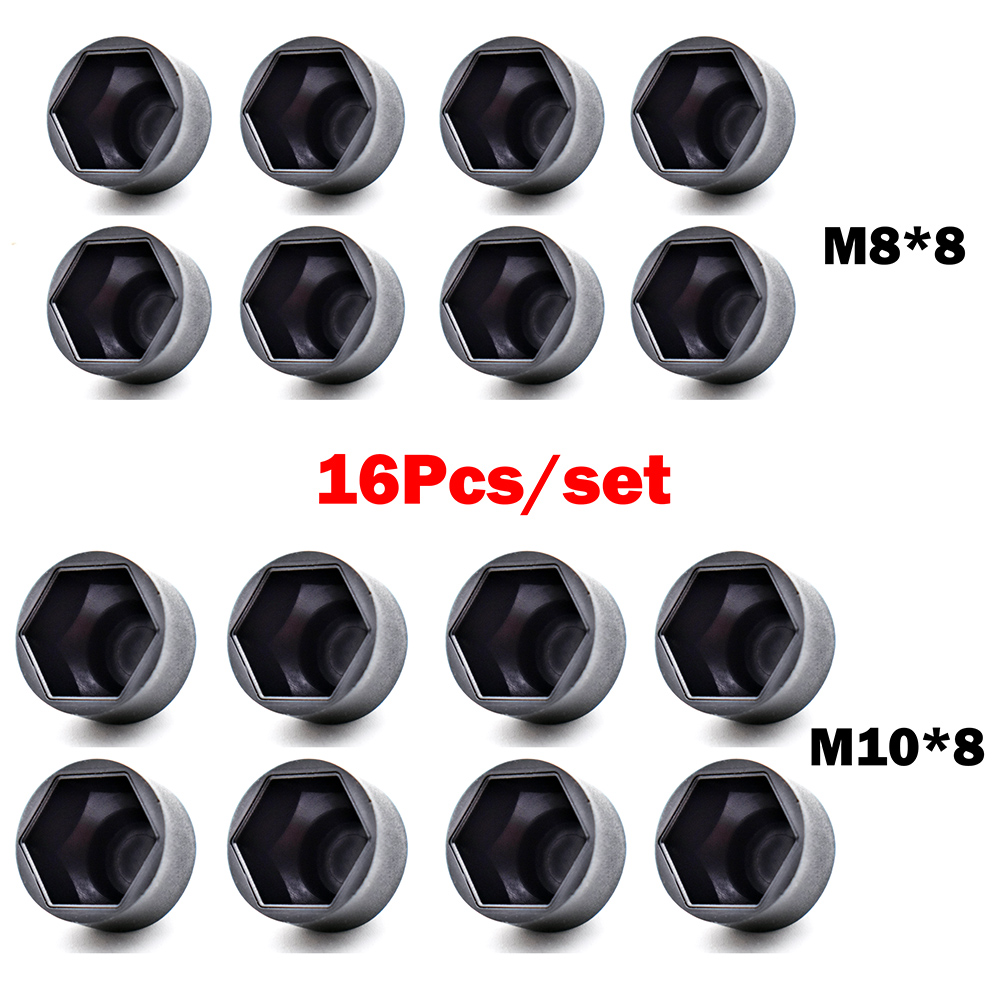 Universele Schroef Bescherming Cap Cover Bolt Noten M8 M10 Autodeur Schroefdop Noten Cap Bescherming Deurslot Scharnier Haak Deurslot