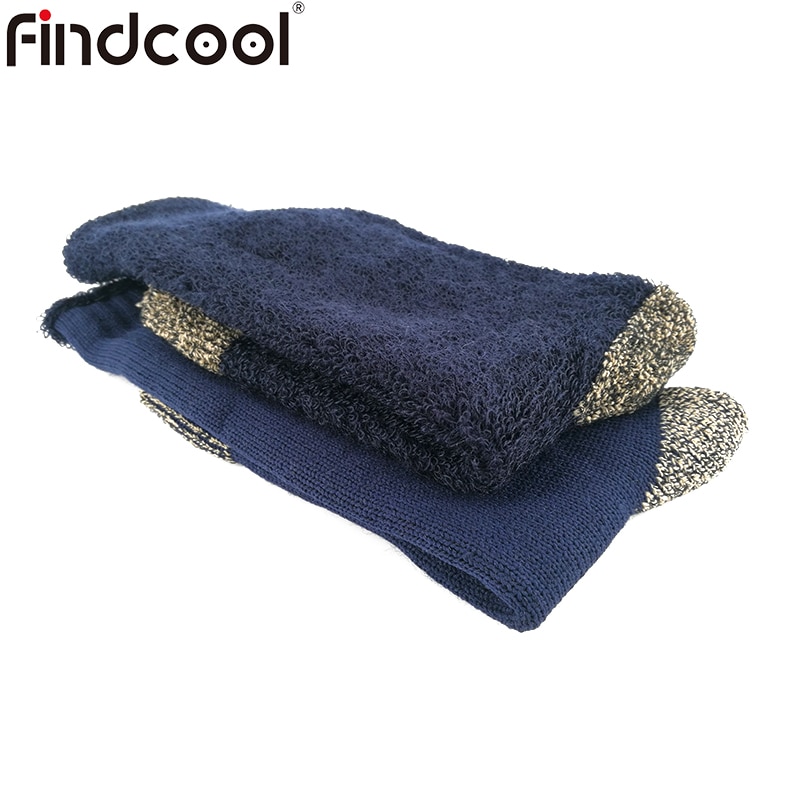 Findcool varme tunge termiske merino uld vinter sokker sports sokker skisokker udendørs sport bjerg vandring sokker