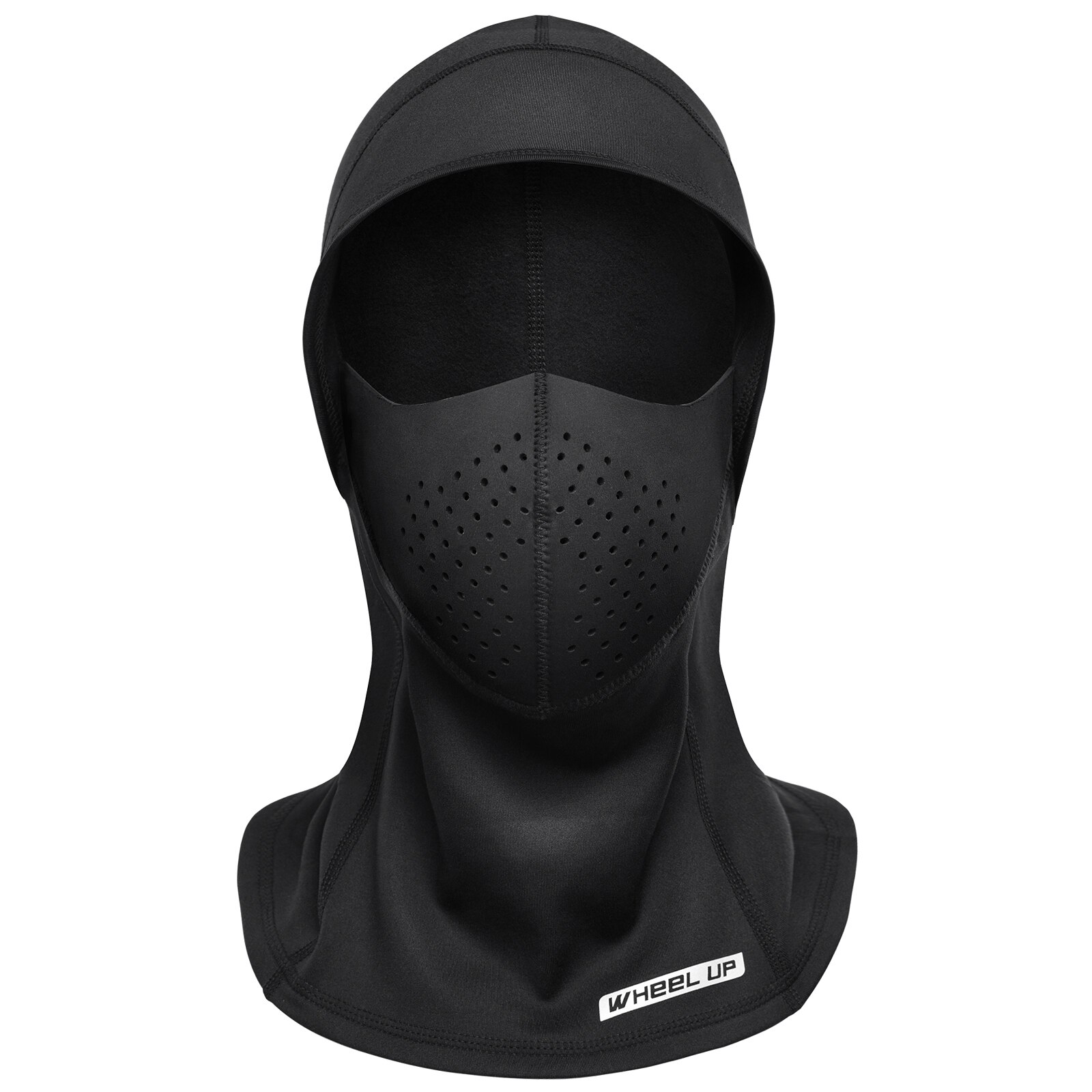 Talvi fleece balaclava musta koko kasvonaamio niska lämpimämpi lämpö päällinen suoja pyöräily huppu vuori urheilu hiihto lumilauta huivi hattu miehet