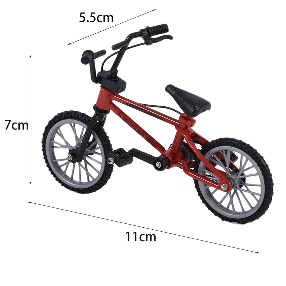 Mini dedo juguetes Bmx bicicleta de montaña BMX bicicleta Fixie moto de dedo juguete juego niños Aleación de simulación dedo bicicleta
