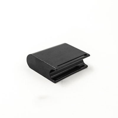 Ponceuse à bord en cuir, produits en cuir fait à la main, tannage végétal, carte en papier de verre, polisseuse, tige en aluminium poli: Black Sander