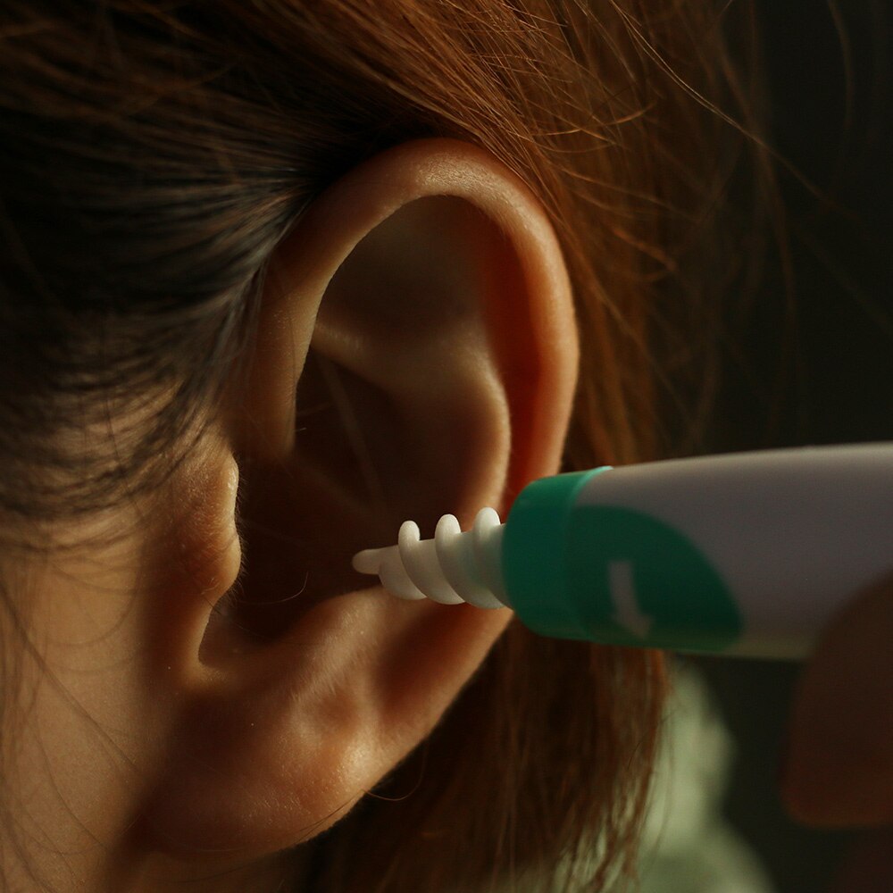 Oor Schoner 16 Vervanging Siliconen Tips Earpick Ear Wax Remover Tool Spiraal Oorsmeer Cleaner Verwijdering Gezondheid Gehoorapparaat Oor Zorg