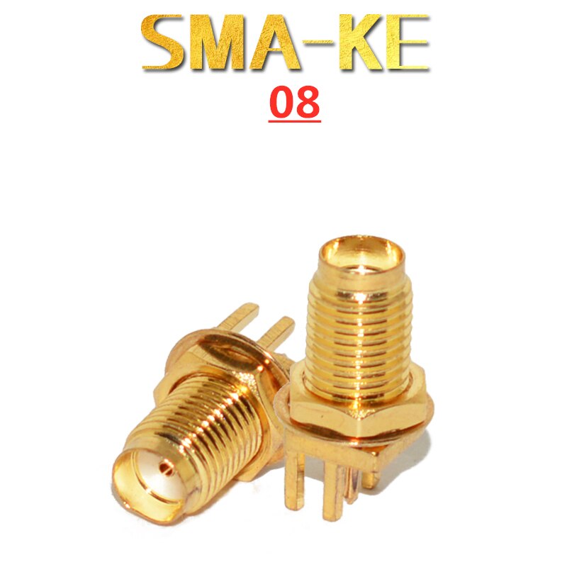 5PCS RF SMA Adapter Kit SMA-KE/KWE Adapter IPEX/IPX Radio Frequency GPS Antenna Base RF Male and Female Connector RF Convertor: Type-08